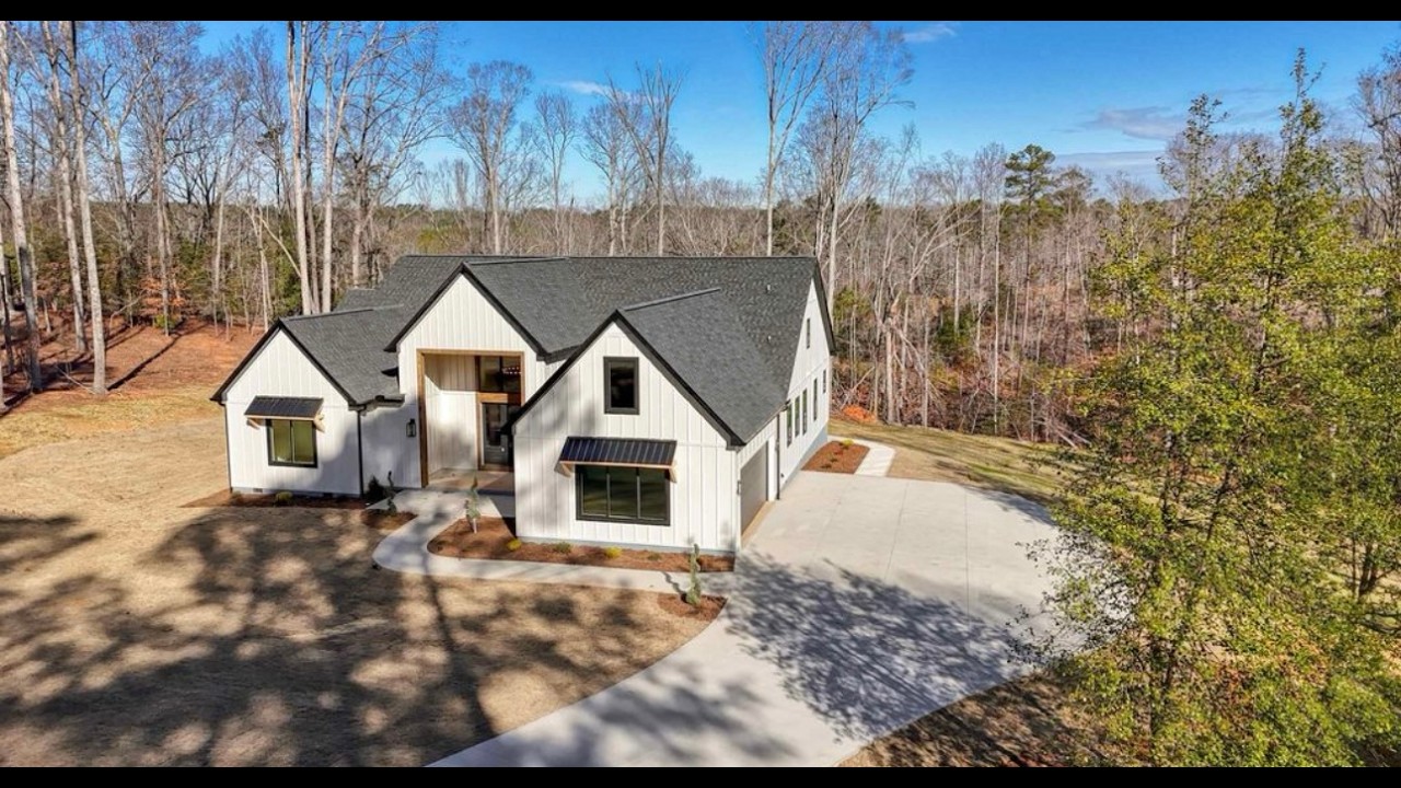 Tour Inside a Stunning Custom Home on Acreage for $845,000 w/2 Primary En-suites in Greenville SC