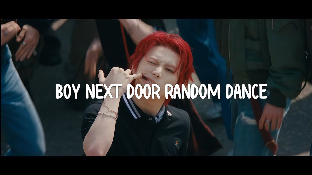 BOY NEXT DOOR RANDOM DANCE CHALLENGE