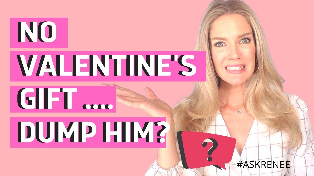 He didn't get me anything for Valentine's Day, is this a red flag?! #askRenee