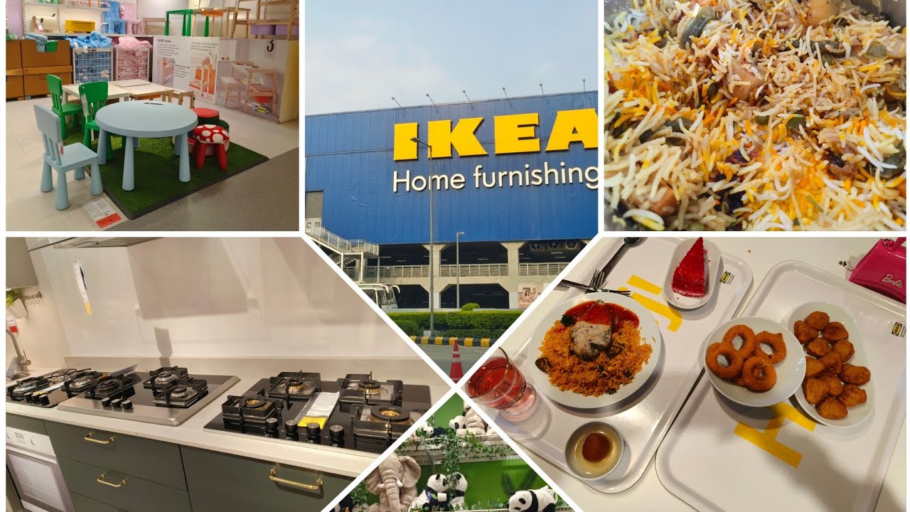 IKEA shopping and eating 🛒🛒🛍️🛍️