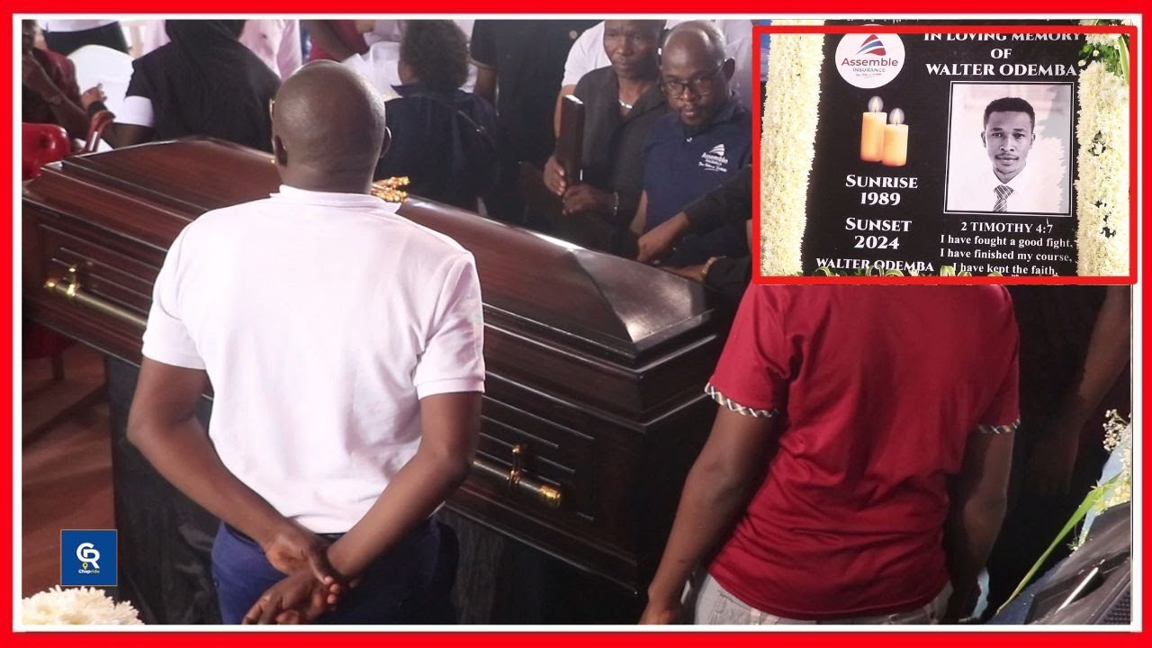 MSIBA wa WALTER ODEMBA ALIYEFARIKI AKISHEREHEKEA MWAKA MPYA SWIMMING POOL -MC LUVANDA ASOMA WASIFU..