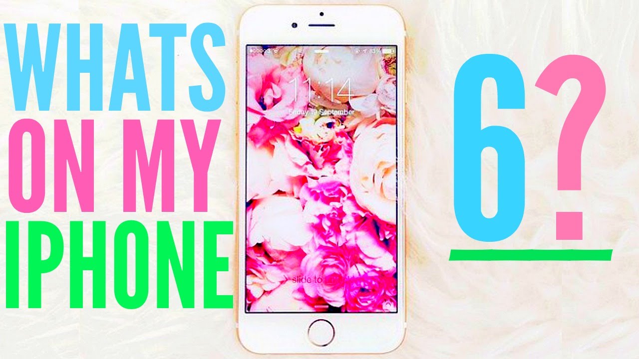 What´s on my iPhone 6 !!??
