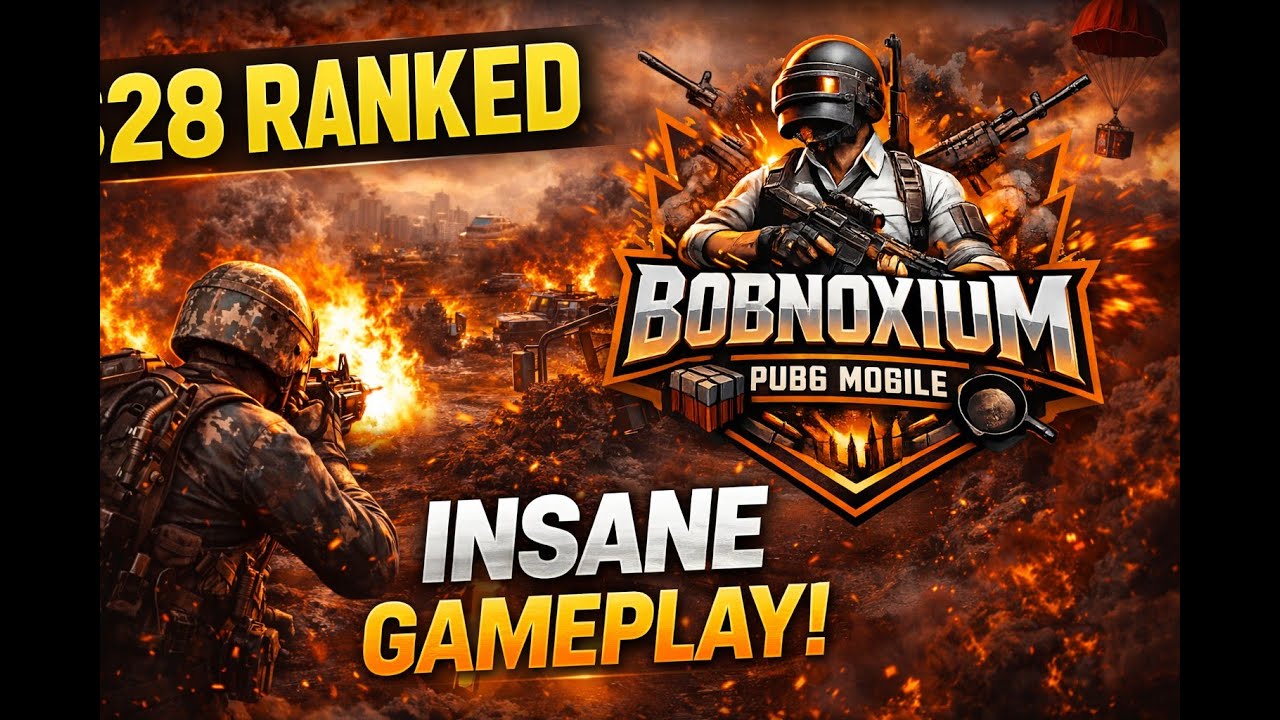 EPIC S28 Ranked Solo/Duo/Squad Gameplay – PUBG Mobile | BOBNOXIUM