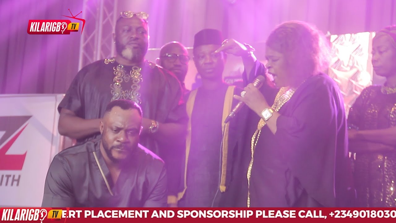 EMOTIONAL! ACTRESS PEJU OGUNMOLA, MADAM SAJE FIGHT BACK TEARS, WINS REFRIGERATOR AT OAFP AWARDS 2023