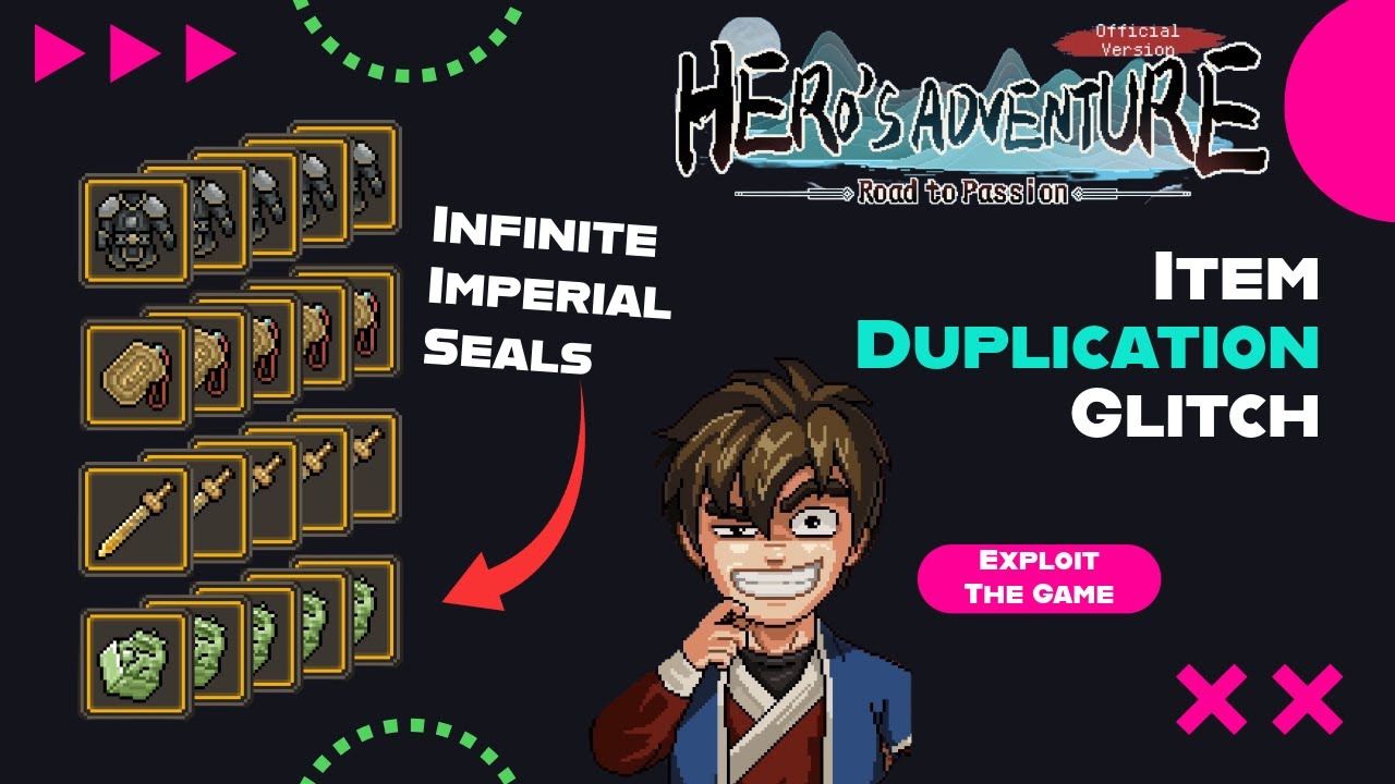 Item Duplication EXPLOIT | Hero's Adventure
