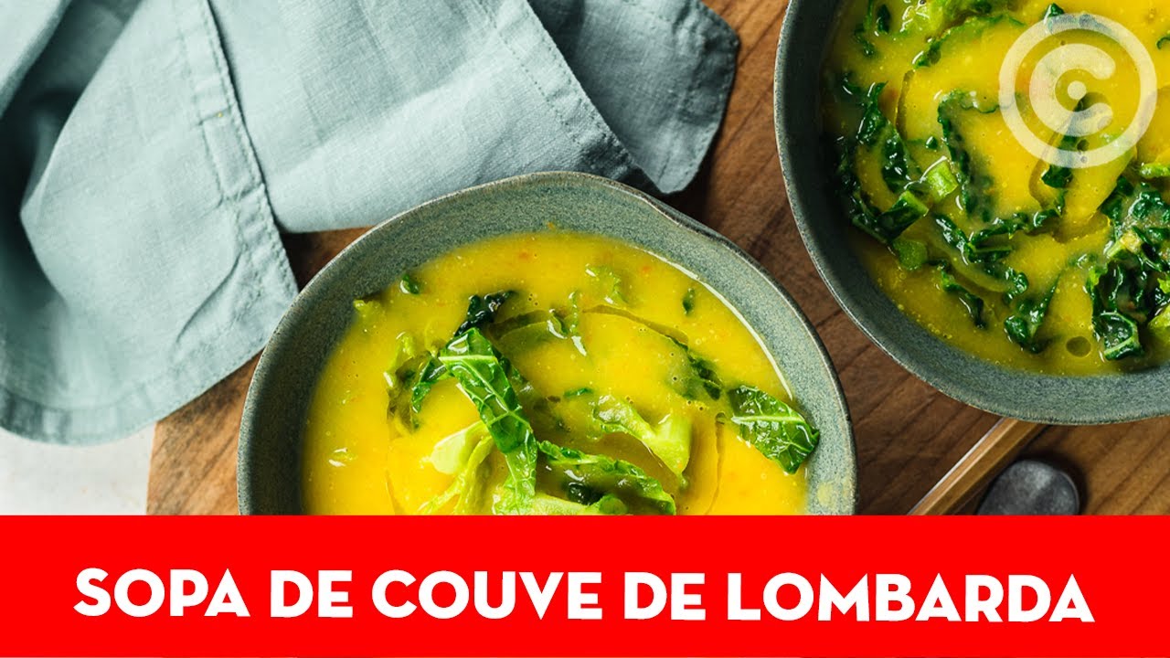F&aacute;cil e Saborosa Sopa de Couve-Lombarda