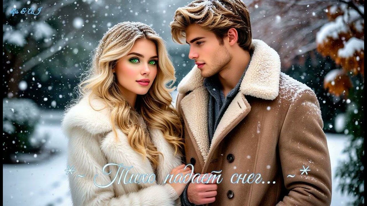 Тихо падает снег.../ДУЭТ/❄👱🏻‍♀️💞👱🏻‍♂️❄