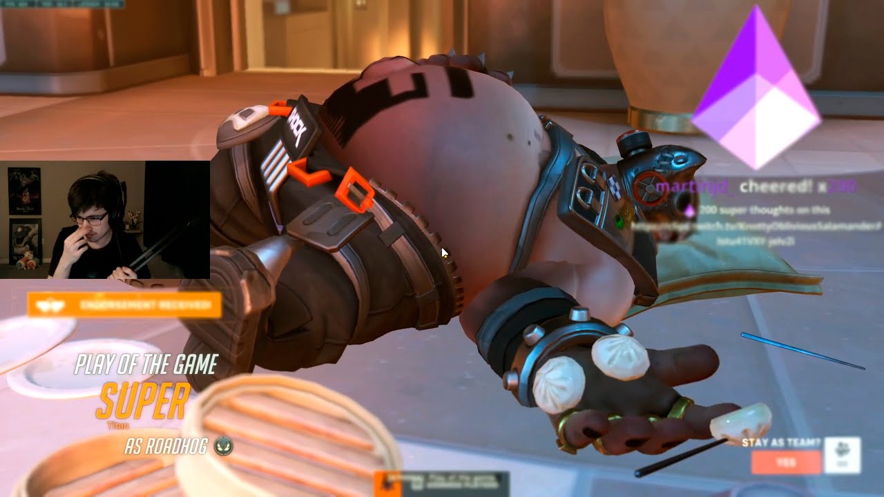 SUPER SHOWS HIS ROADHOG SKILL - POTG! OVERWATCH 2 SEASON 10 TOP 500