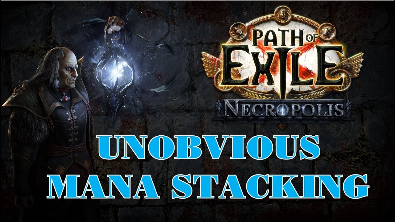 [POE 3.24] Mana Stacking - You might not know these! Mechanic/Interaction talk, not a build guide