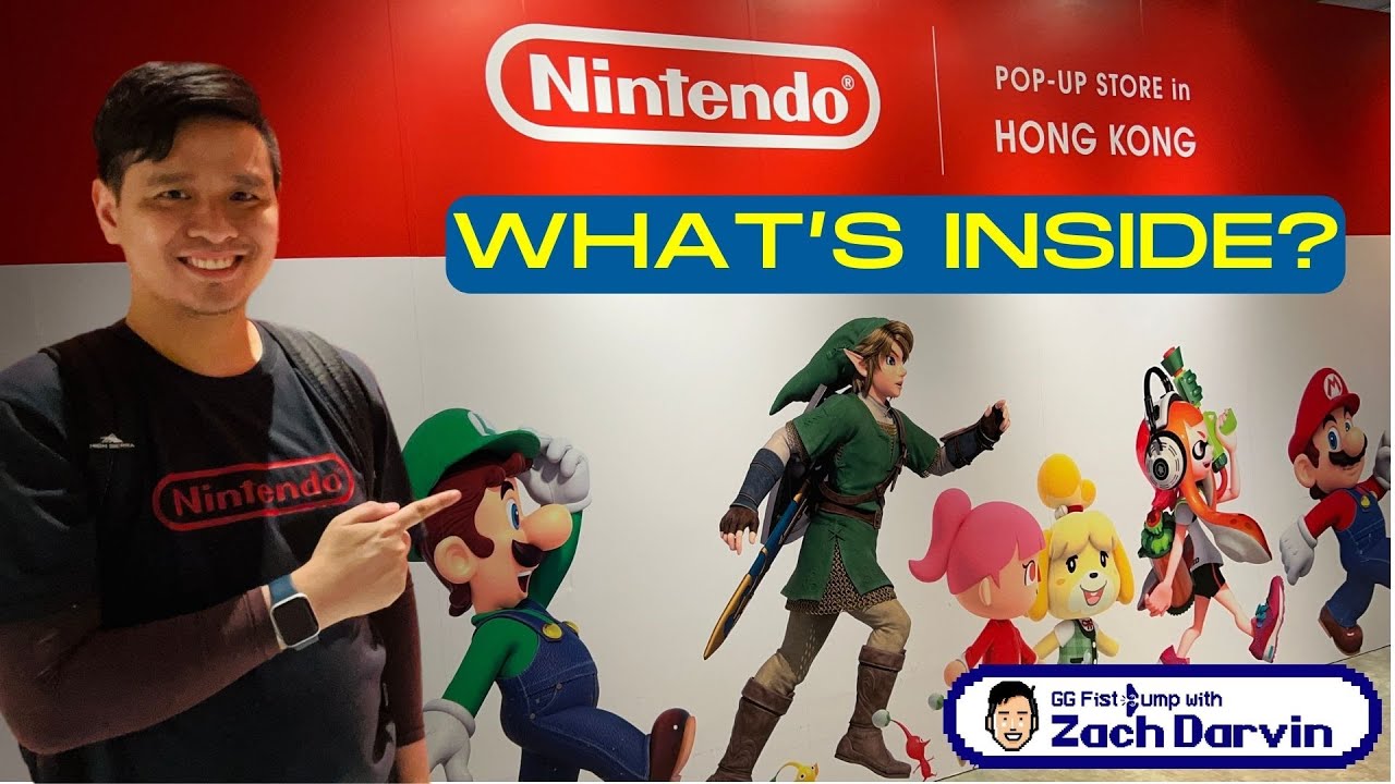 NINTENDO STORE TOUR: Merch, Nintendo Switch Games & More!