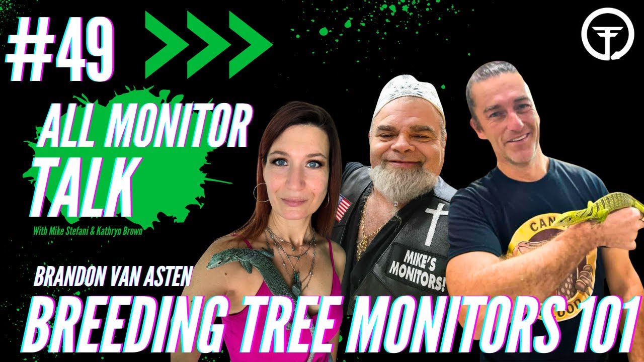 Breeding Tree Monitors 101 w/ Brandon Van Asten | All Monitor Talk Live