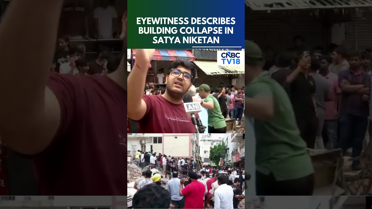 Delhi Building Collapse: &lsquo;Children Are Crying, Save Us&rsquo; | Eyewitness Recounts Horror | N18S