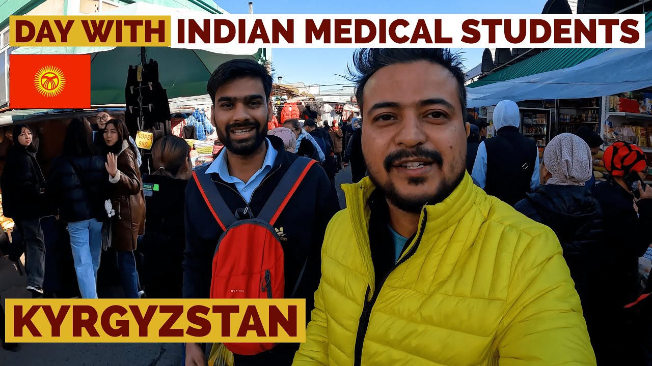 Exploring Bishkek City Kyrgyzstan 🇰🇬🇮🇳with Indian Students