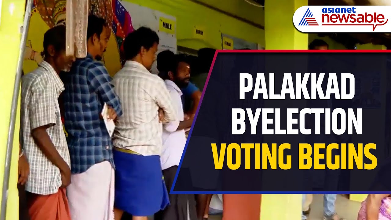 Palakkad Byelection: Voting Begins With Long Queues at Several Polling Booths