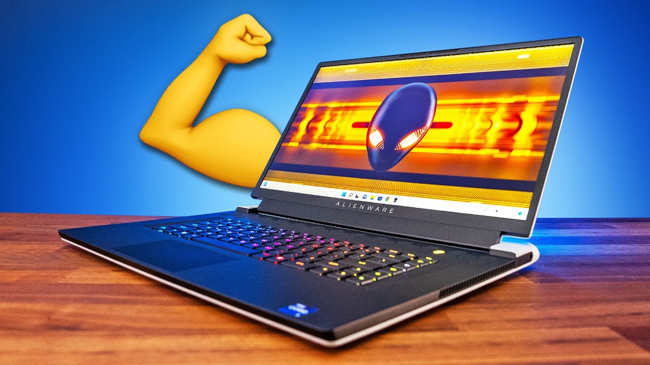 The Most Powerful Alienware Gaming Laptop! x17 R2 Review