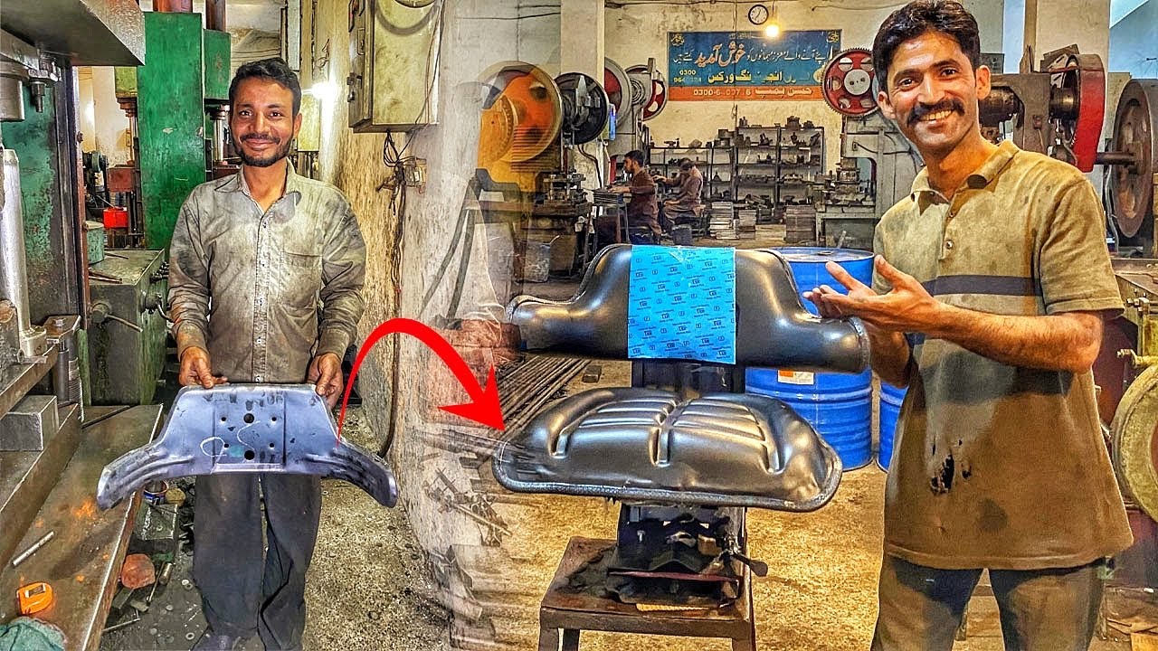 From Scratch to Finish: Incredible Tractor Seat Manufacturing