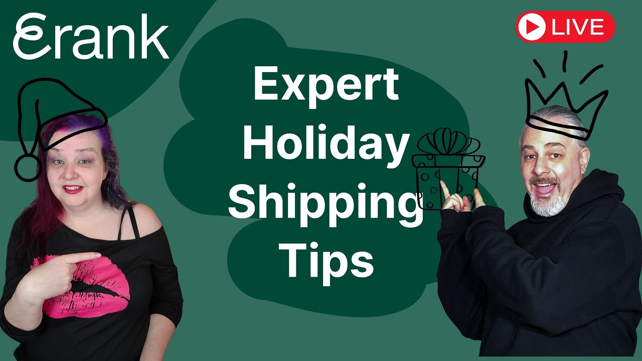 Etsy Holiday Shipping Tips and Tricks. Are your Parcels Running Late? eRank can help