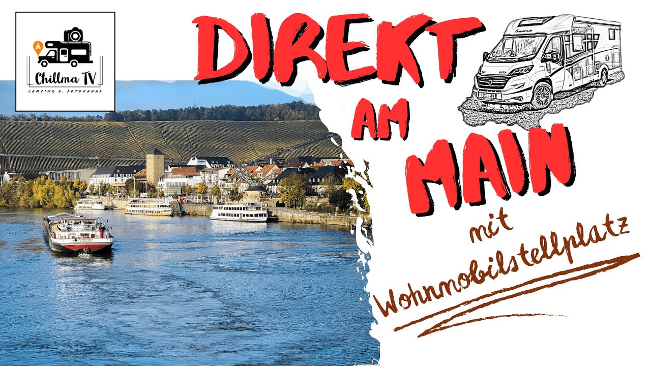 Camping in Würzburg ⭕️ Wohnmobilstellplatz Friedensbrücke ⭕️ Besichtigung der Stadt und der Residenz