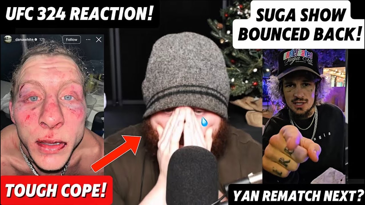 THE MMA GURU REACTS TO UFC 324! PADDY PIMBLETT VS JUSTIN GAETHJE INSANE FIGHT! + SEAN OMALLEY BACK!