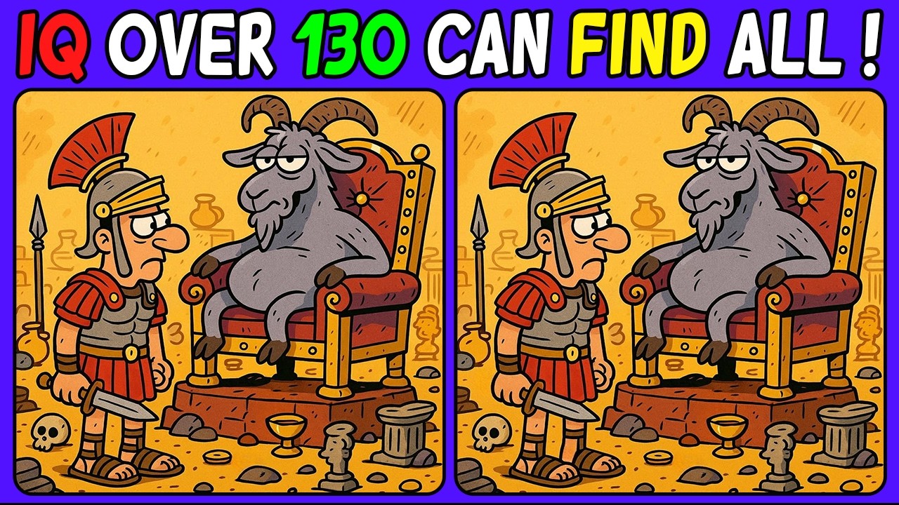 Crazy Spot the Difference Puzzles That Will Blow Your Mind!