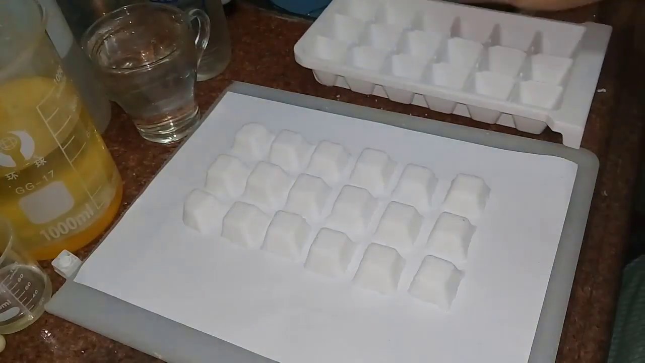 اسهل وابسط طريقة لصنع مكعبات الغسيل . The easiest and simplest way to make laundry cubes