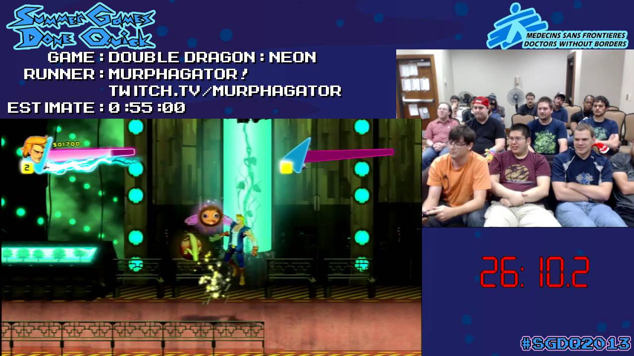 Murphagator!'s Double Dragon: Neon run at SGDQ 2013