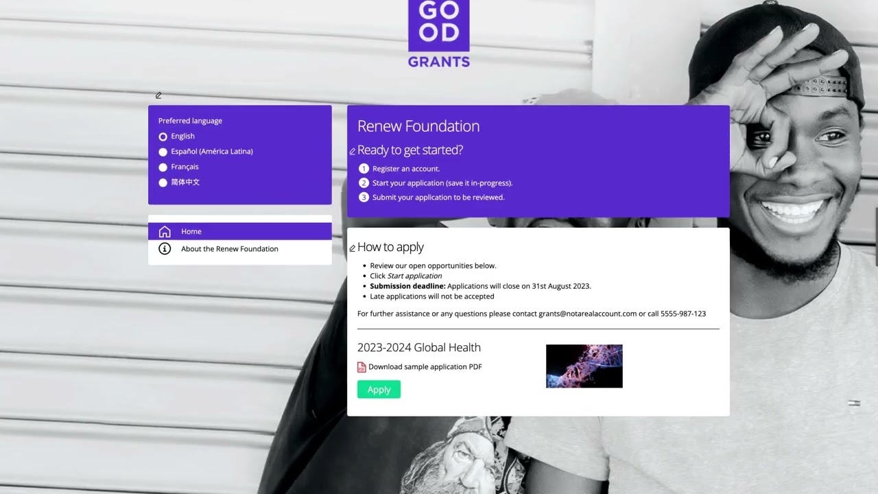 How Good Grants works