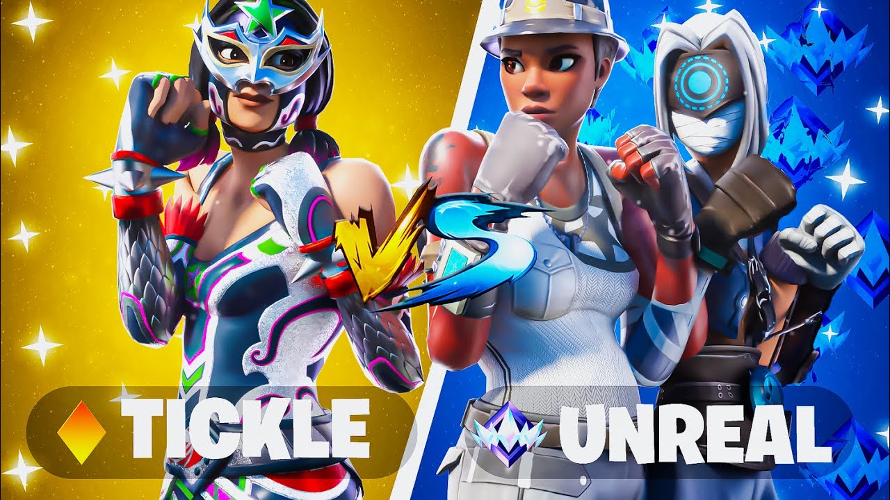 Tickle vs 2 UNREAL Players!