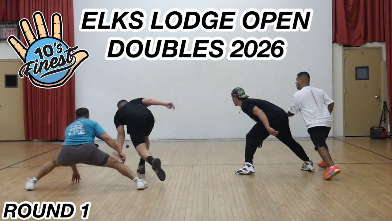Elks Lodge Open Doubles 2026 | Round 1: Paulie and Julio VS. Chris Show and Bolo