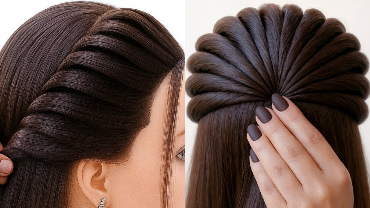 Top Latest Open Hairstyle For Birthday Girls | New - Simple hairstyle | Different hairstyles