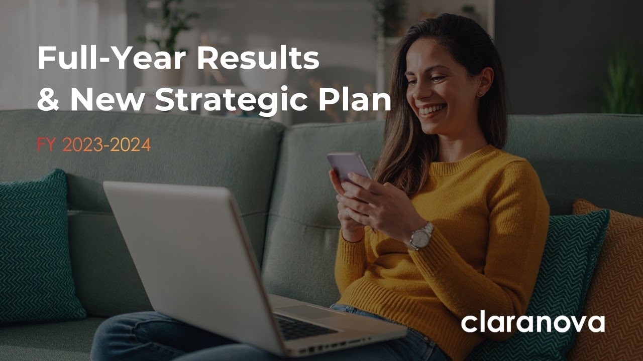 Claranova : Replay 2023-2024 FY Results & New strategic plan - October 30, 2024 - English subtitles