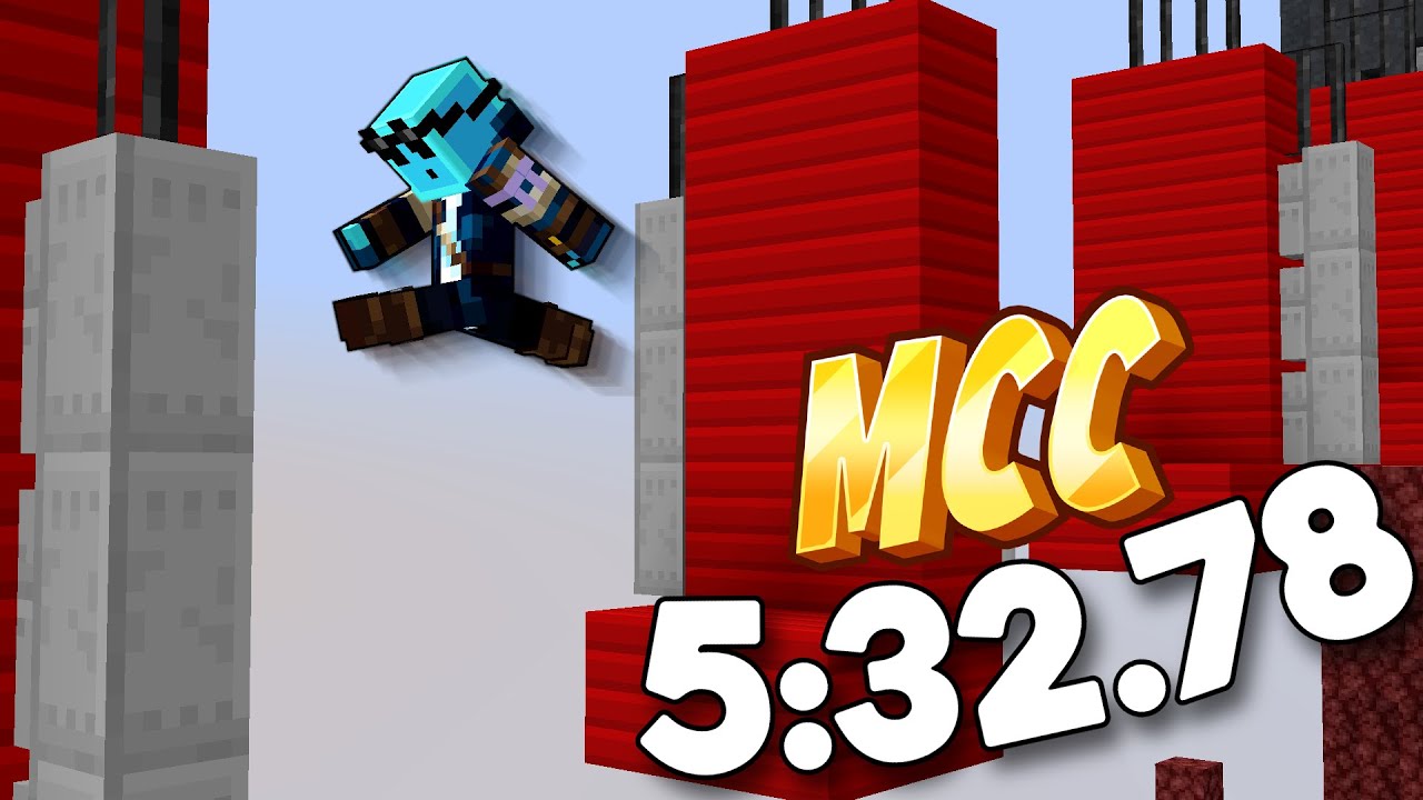 I Beat MCC's Parkour Warrior Speedrun in 5:32 (FORMER PERSONAL BEST)