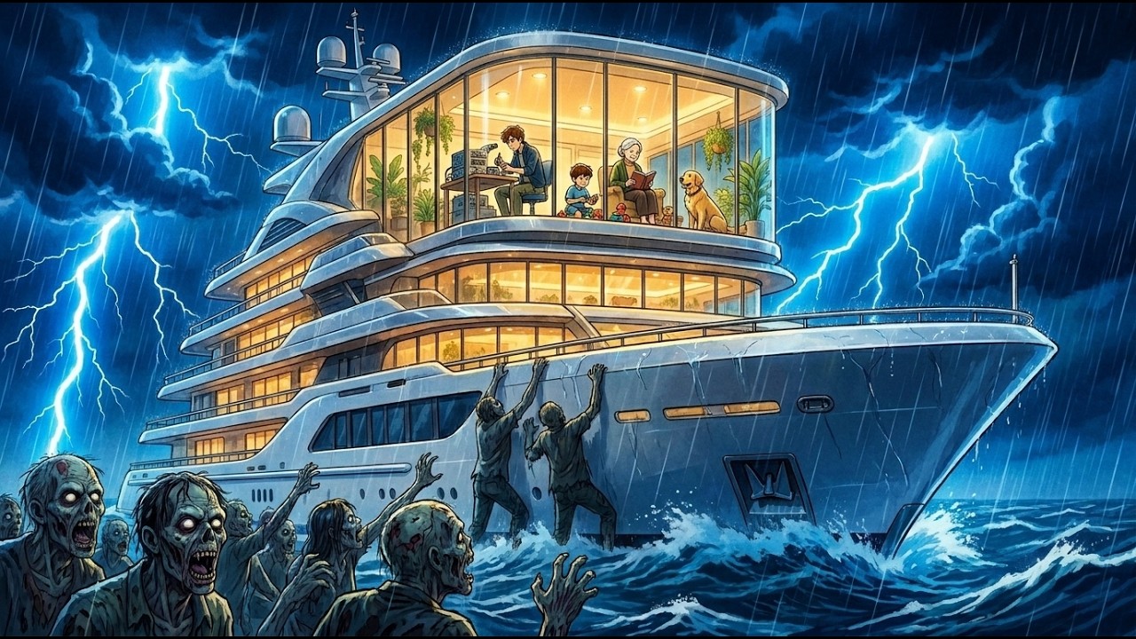 Surviving on a Super Yacht During a Zombie Apocalypse | Ghibli Survival Memory
