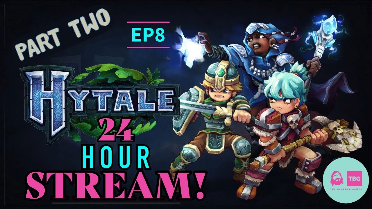 Hytale : 2.5K subs hit! 24 HOUR MEGA STREAM! - Part Two- | EP 8 - |