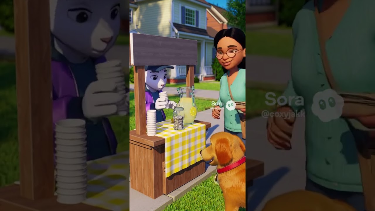 Back when “making money” meant a lemonade stand, a cardboard sign, and faith 