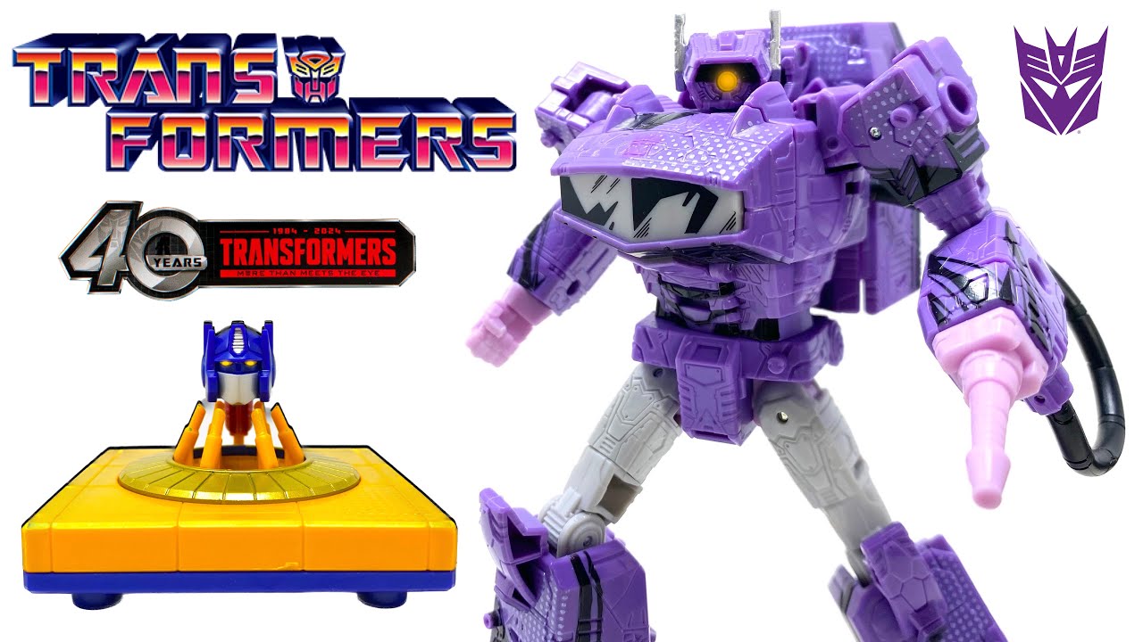 WOW! Transformers COMIC EDITION Voyager Class SHOCKWAVE Review