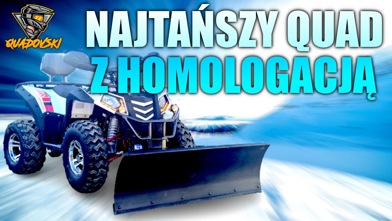 #19 NAJTAŃSZY QUAD 250 Z HOMOLOGACJĄ 💲💲 MAGNUM 250 💲 QUAD Z PŁUGIEM 💲 ZESTAW ODŚNIEŻAJĄCY