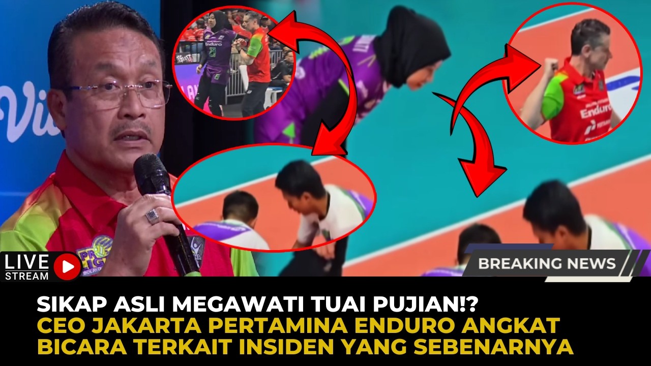 🔴Sikap Dermawan Megawati Tuai Pujian Dari Dunia, CEO Jakarta Pertamina Enduro Akhirnya Angkat Bicara