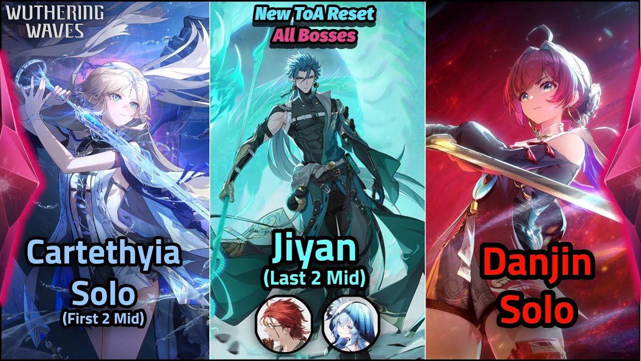 New Tower Of Adversity 3.1/ Danjin & Cartethyia Solo - Jiyan Hypercarry / All Boss Floors