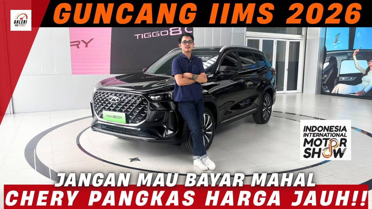‼️PROMO SUPER CHERY DI IIMS 2026‼️SEMUA TYPE NYA DI KASIH POTONGAN HARGA GEDE‼️TIGGO 8 CSH,J6 dll‼️
