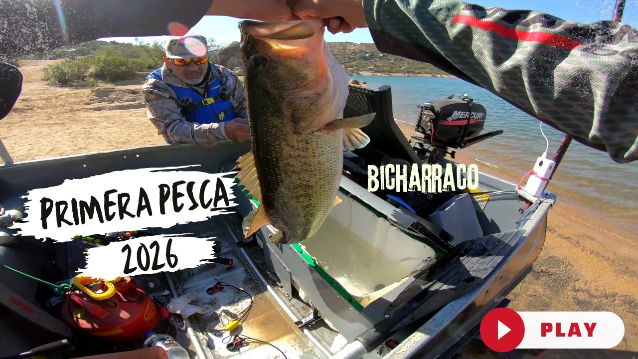 Primera Pesca Del 2026! Iniciando Con Todo! #blackbass #fishing #pesca #blackbassfishing