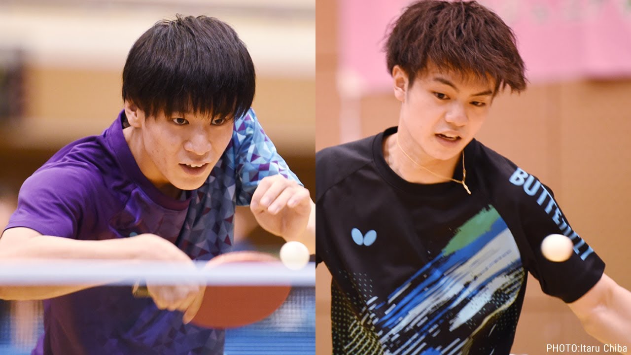 戸上隼輔・宇田幸矢 会場練習｜世界卓球2021ヒューストン 日本代表選考合宿 DAY 1