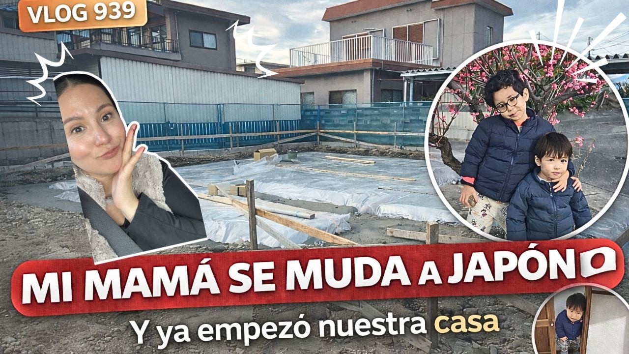🇯🇵 Aqui Vivira Mi Mamá ❤️+ Los Cimientos de la casa nueva 🤯+ Cambiare mi Sonrisa 😌+ Un sueño