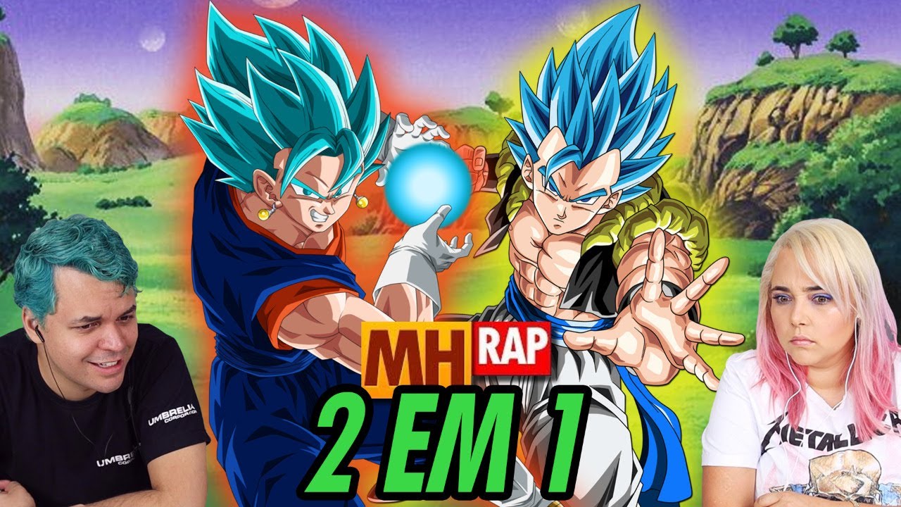 REACT 2 em 1 Tipo Vegetto e Tipo Gogeta 🌌 Ft. PTK (Dragon Ball) | Style Trap | Prod. Kabeh (MHRAP)