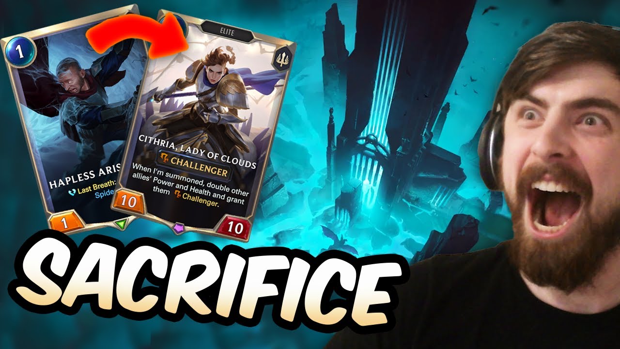 Summon Cithria with Vaults of Helia | Galio LoR Deck | Legends of Runeterra