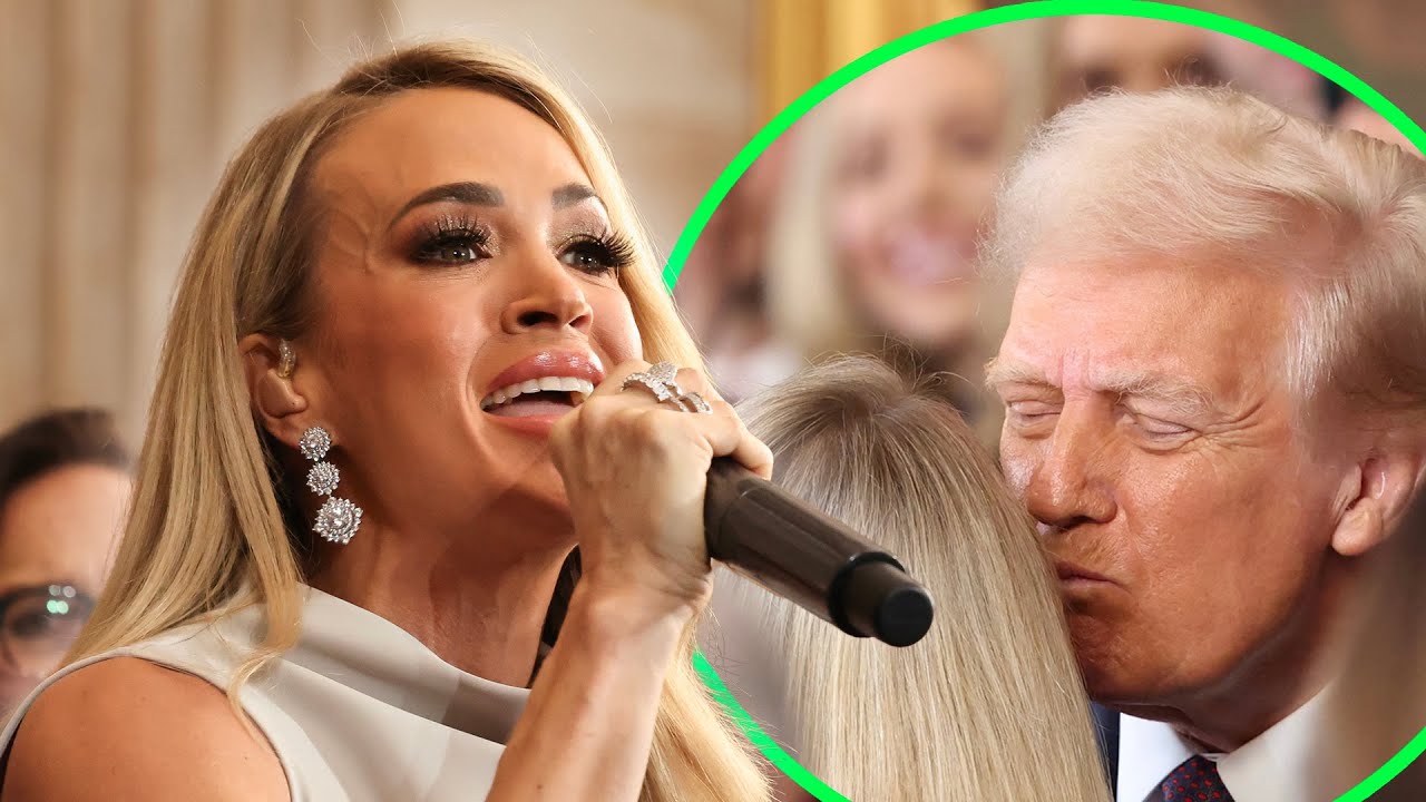 Oh No! Carrie Underwood Trump Performance Didn’t Go As Planned!
