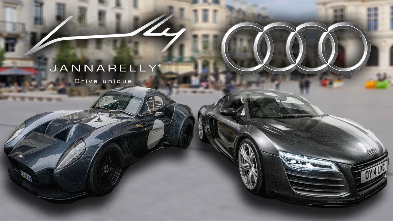 MA AUDI R8 EST R&Eacute;PAR&Eacute;E!! On roule en convoi