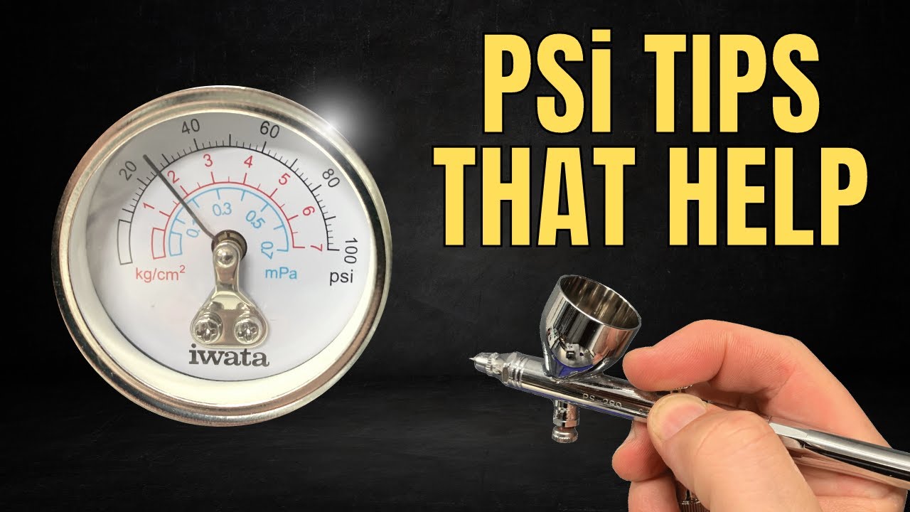 Airbrush Psi Settings That Will Help