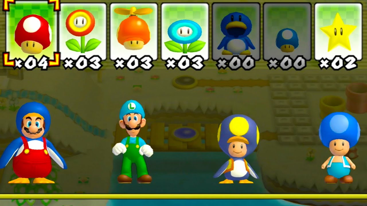 New Super Mario Bros. Wii Coin Battle – 4 Player