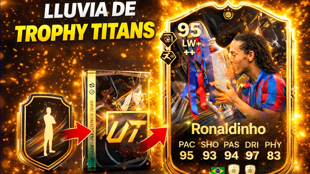 &iexcl;SOLO TROPHY TITANS en PACKS! 😱🔥 | FC 6 ULTIMATE TEAM